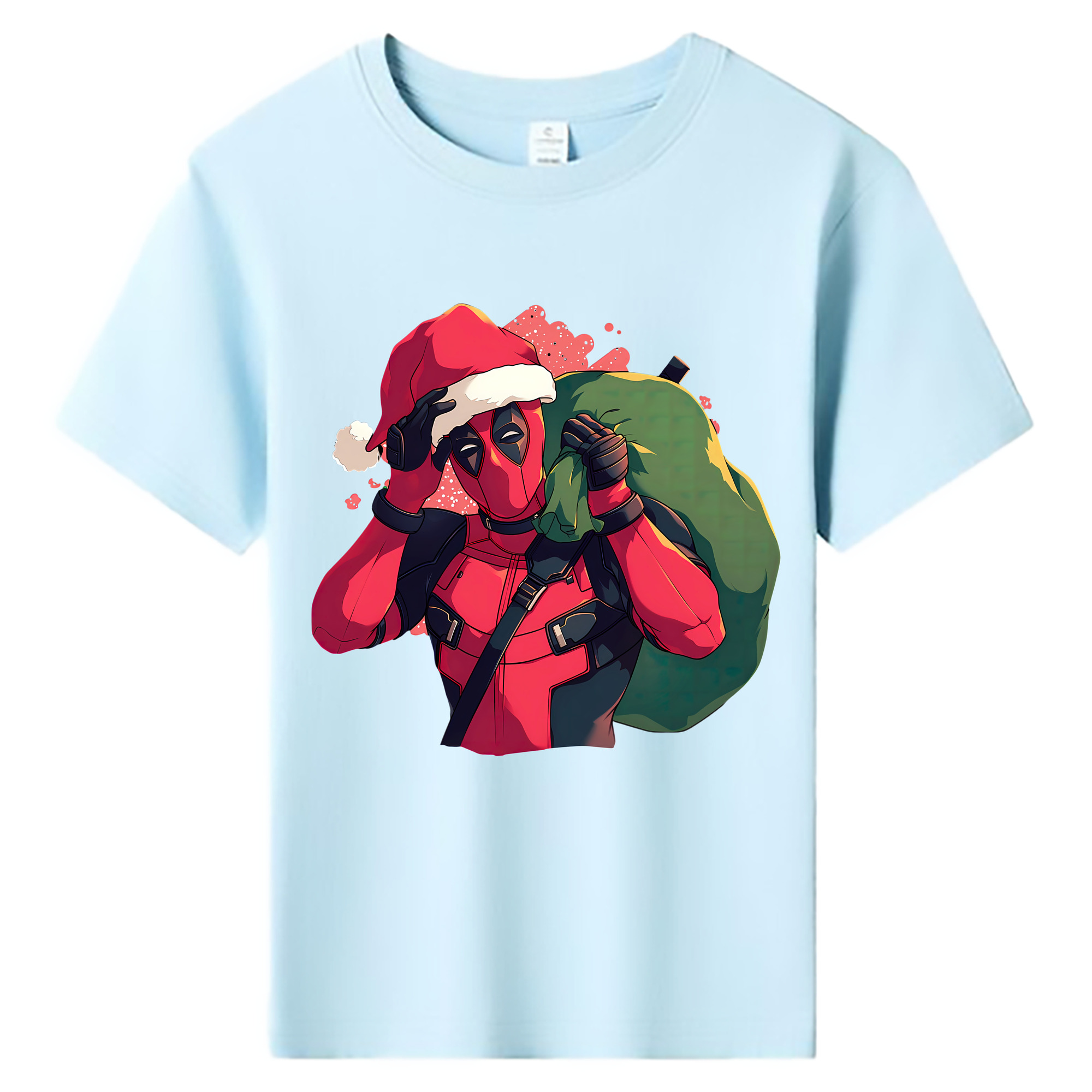 （画像用） Deadpool デッドプール 綿100％キッズTシャツ（フロントプリント）